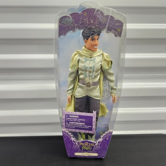 Disney Store Exclusive The Princess and The Frog Prince Naveen 11" Doll (2009) - Picture 2 of 10